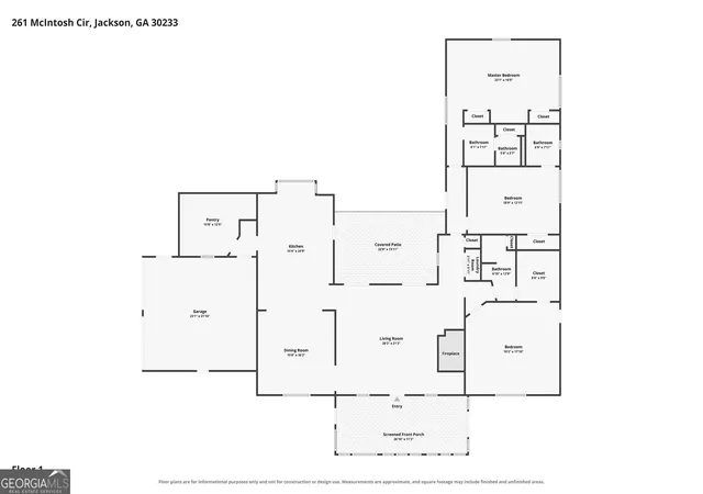 4th image of 261 Mcintosh Cir, Jackson, GA 30233 | MLS# 10819981