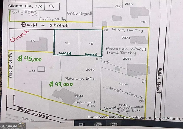 Photo 3 of Land for sale at 0 Webb Ave Nw, Atlanta, GA 30314 | MLS# 10692083 | Listing updated on 2026-09-28
