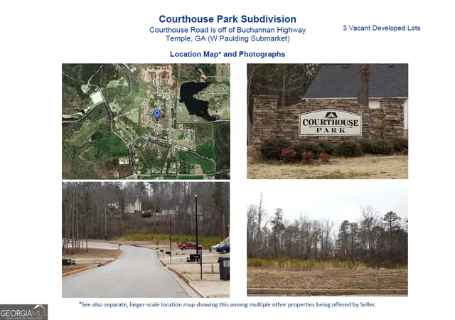 Photo 3 of Land for sale at 493 Courthouse Park Dr, Temple, GA 30179 | MLS# 10491459 | Listing updated on 2026-03-12