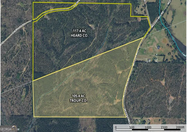 Photo 2 of Land for sale at 117 +/ Acres On Mccosh Ml Rd, Franklin, GA 30217 | MLS# 10773990 | Listing updated on 2026-06-18