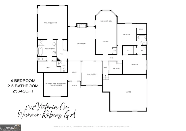 77th image of 503 Victoria Cir, Warner Robins, GA 31088 | MLS# 10798616