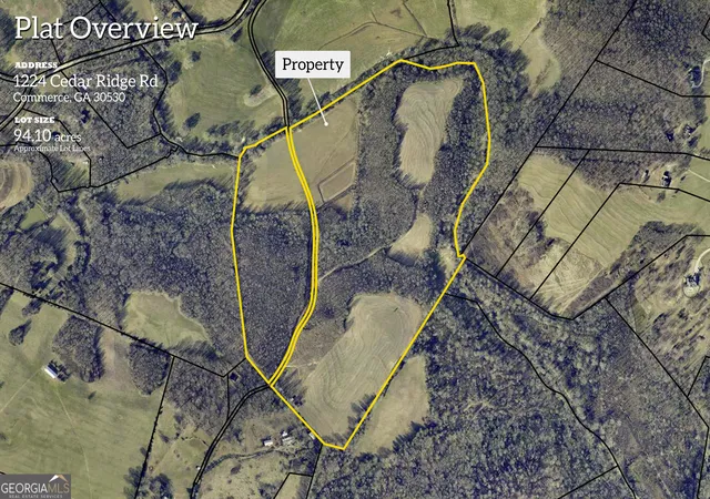 Photo 3 of Land for sale at 1224 Cedar Ridge Rd, Commerce, GA 30530 | MLS# 10733874 | Listing updated on 2026-06-24