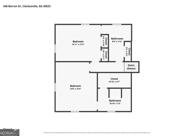 48th image of 546 Barron Dr, Clarkesville, GA 30523 | MLS# 10771220