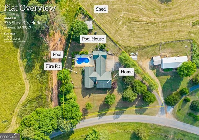 5th image of 976 Shoal Creek Rd, Lavonia, GA 30553 | MLS# 10770620