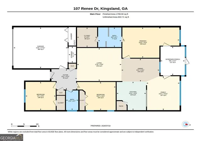 51st image of 107 Renee Dr, Kingsland, GA 31548 | MLS# 10813685