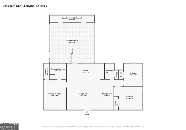 44th image of 3954 Bath Edie Rd, Blythe, GA 30805 | MLS# 10829757