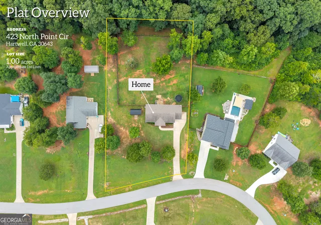 3rd image of 423 N Point Cir, Hartwell, GA 30643 | MLS# 10814143