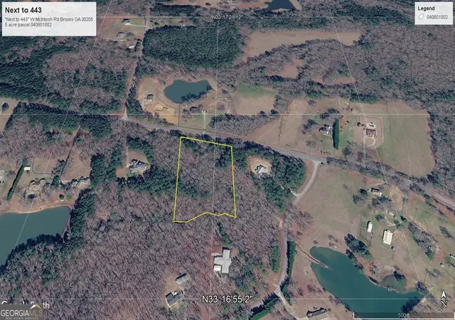 Photo 5 of Land for sale at Next To 443 Mcintosh Rd, Brooks, GA 30205 | MLS# 10821148 | Listing updated on 2026-08-23