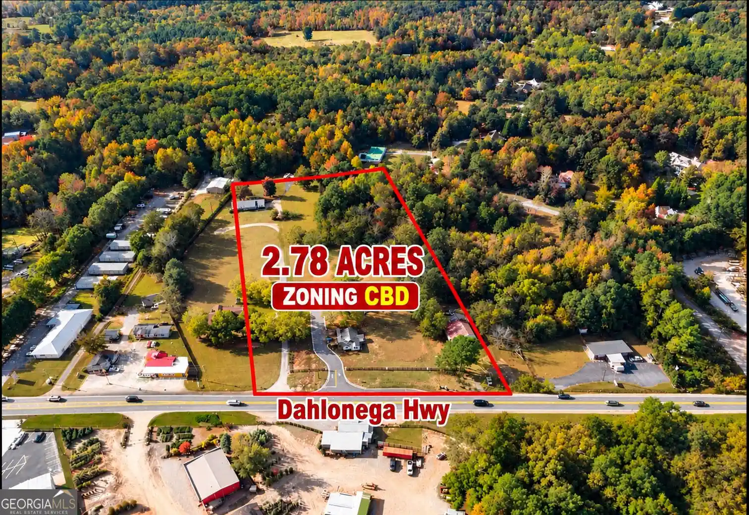 Land for sale at 1535 Dahlonega Hwy, Cumming, GA 30040 | MLS# 10754760