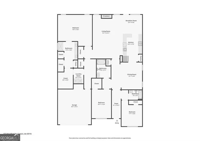 47th image of 222 Woodford Dr, Canton, GA 30115 | MLS# 10787352