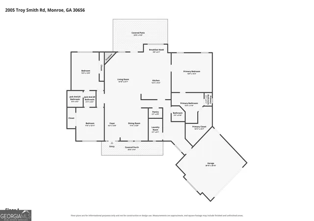 34th image of 2005 Troy Smith Rd, Monroe, GA 30656 | MLS# 10824738
