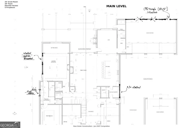 Photo 3 of Mansion for sale at 283 Traditions Dr, Alpharetta, GA 30004 | MLS# 10701573 | Listing updated on 2026-09-13