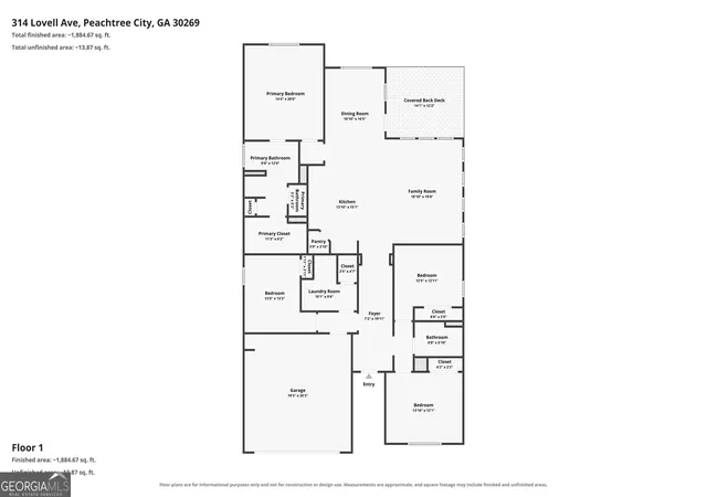 3rd image of 314 Lovell Ave, Peachtree City, GA 30269 | MLS# 10823252
