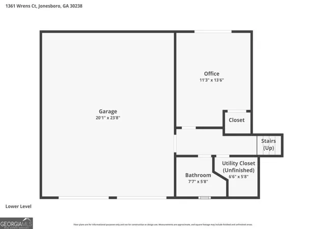 Photo 23 of Single family home for sale at 1361 Wrens Ct, Jonesboro, GA 30238 | MLS# 10820385 | Listing updated on 2026-10-08