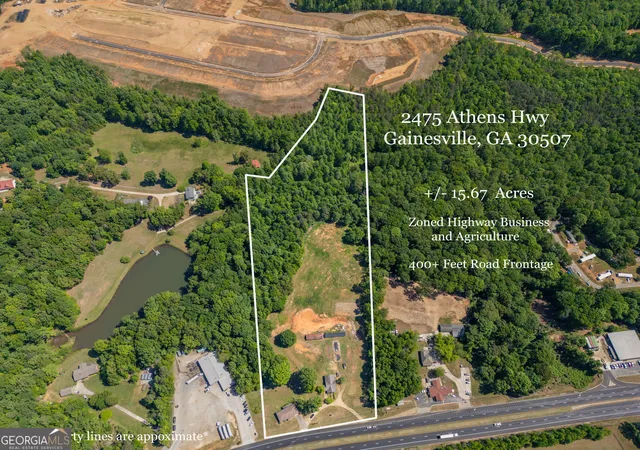 Photo 1 of Land for sale at 2475 Athens Hwy, Gainesville, GA 30507 | MLS# 10730720 | Listing updated on 2026-08-16