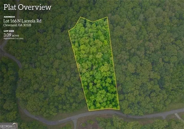 Photo 1 of Land for sale at 166 N Laceola Rd, Cleveland, GA 30528 | MLS# 10606008 | Listing updated on 2026-09-14