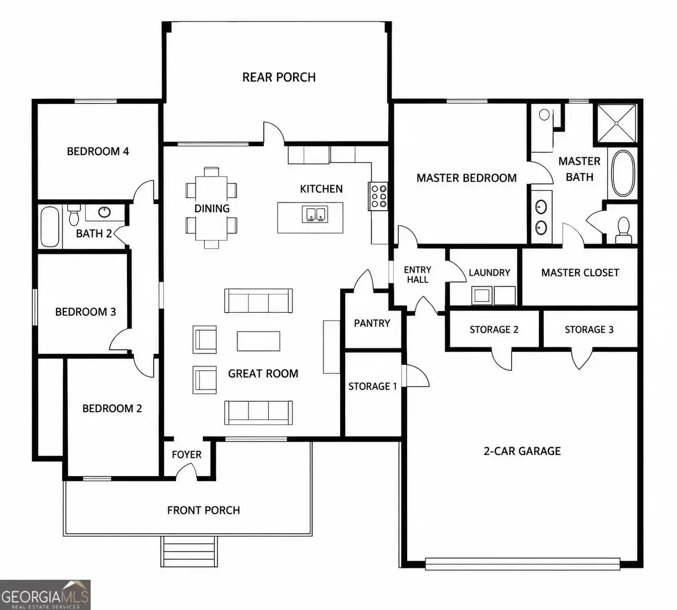 Single family home for sale at 276 Bishop Rd, Meansville, GA 30256 | MLS# 10869800