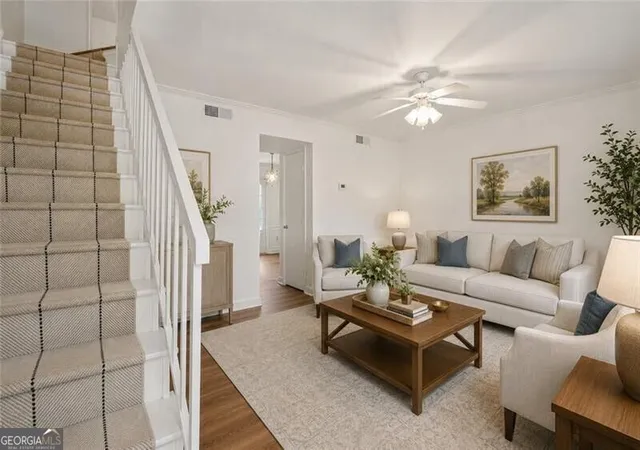 Photo 2 of Townhouse for sale at 122 Woodmere Sq NW, Atlanta, GA 30327 | MLS# 10829570 | Listing updated on 2026-09-03