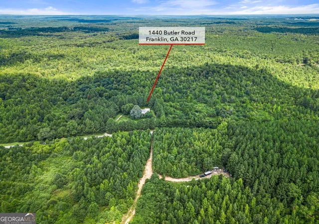 Photo 1 of Land for sale at 1440 Butler Rd, Franklin, GA 30217 | MLS# 10360953 | Listing updated on 2026-06-14