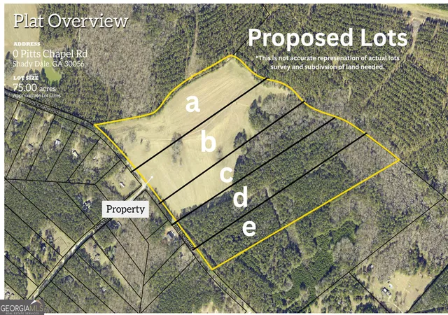 1st image of Lot D 0 Pitts Chapel Rd, Monticello, GA 31064 | MLS# 10766134