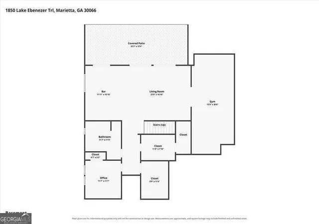 95th image of 1850 Lake Ebenezer Trl, Marietta, GA 30066 | MLS# 10813477