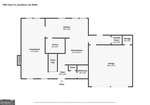Photo 2 of Single family home for sale at 7584 Teton Ct, Jonesboro, GA 30236 | MLS# 10835585 | Listing updated on 2026-09-18