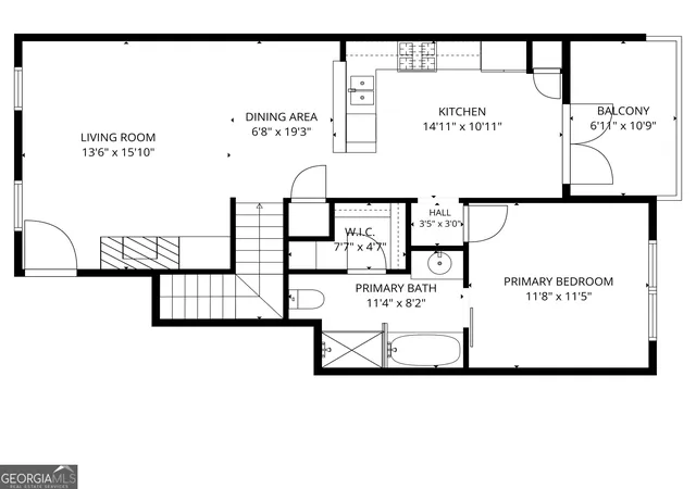 Listing Photo 2 - Condo for sale in building located at 655 Mead St Se, Atlanta, GA 30312 - Unit #81