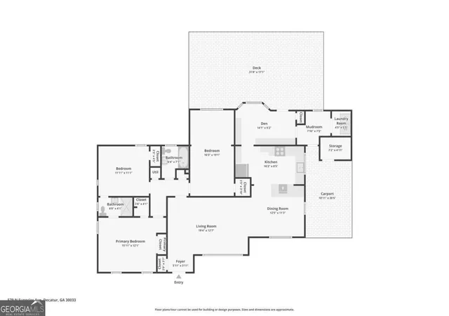 36th image of 579 N Superior Ave, Decatur, GA 30033 | MLS# 10819625
