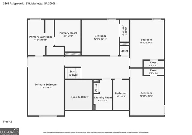 Photo 22 of Single family home for sale at 3264 Ashgrove Ln SW, Marietta, GA 30008 | MLS# 10791443 | Listing updated on 2026-10-23