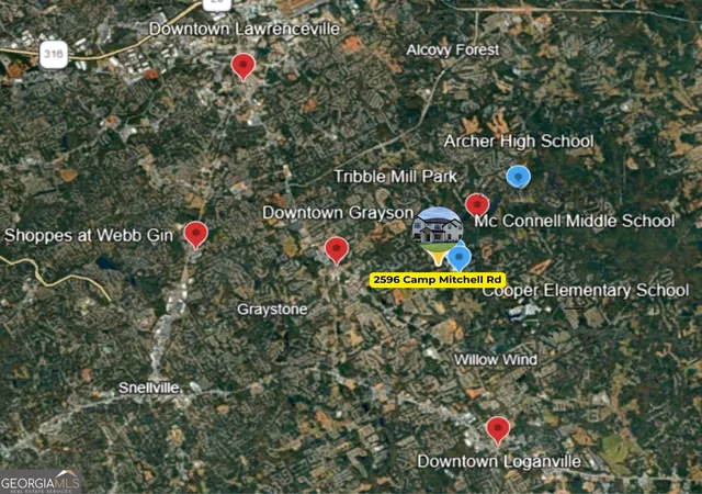 Photo 3 of Mansion for sale at 2596 Camp Mitchell Rd Lot 5 #LOT 5, Grayson, GA 30017 | MLS# 10741774 | Listing updated on 2026-09-16