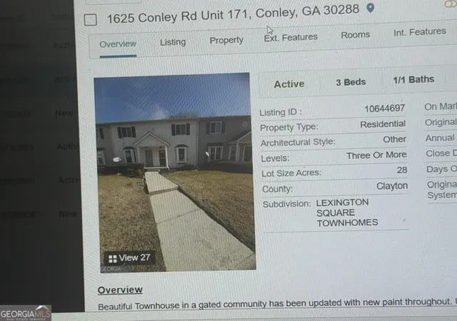 Homes for sale in Conley, GA | 1625 Conley Rd #38, Conley, GA 30288 | MLS# 10795547