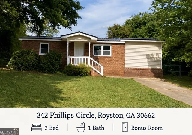 1st image of 342 Phillips Cir, Royston, GA 30662 | MLS# 10727815