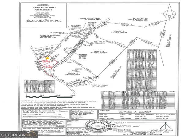 3rd image of 0 Bennett Grooms Road, Brooklet, GA 30415 | MLS# 10822997