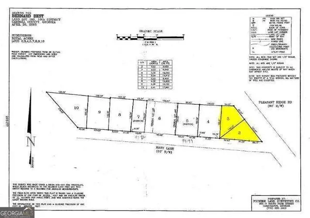 Photo 2 of Land for sale at 0 Pleasant Ridge Church Rd, Carrollton, GA 30117 | MLS# 10805928 | Listing updated on 2026-07-29