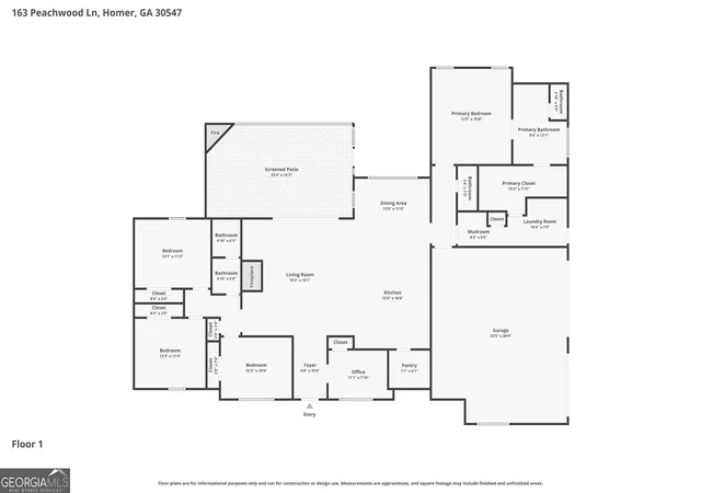 56th image of 163 Peachwood Ln, Homer, GA 30547 | MLS# 10771908