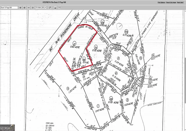 6th image of 0 Ridgemore Circle #LOT 12 AND 8A, Toccoa, GA 30577 | MLS# 10825235