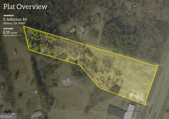 Land for sale at 0 Jefferson Rd, Athens, GA 30607 | MLS# 10631273