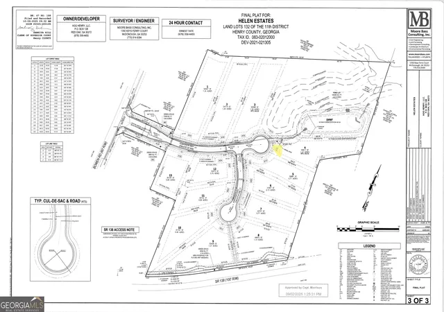 Photo 9 of Land for sale at 120 Edmonson Way, Stockbridge, GA 30281 | MLS# 10660973 | Listing updated on 2026-01-05