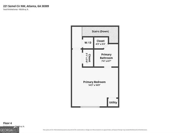 Photo 41 of Townhouse for sale at 221 Semel Cir Nw #260, Atlanta, GA 30309 | MLS# 10828961 | Listing updated on 2026-09-09