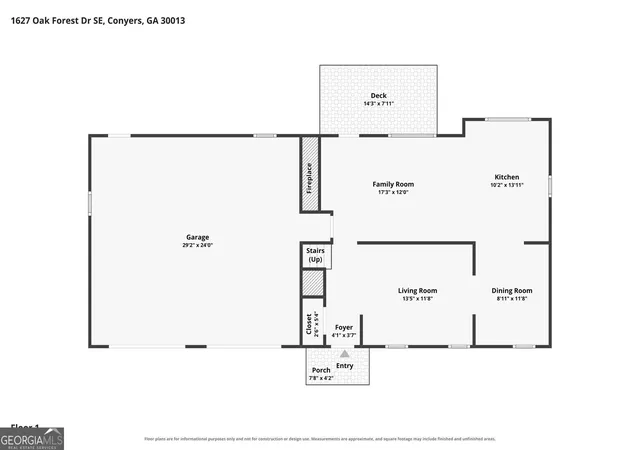 22nd image of 1627 Oak Forest Dr Se, Conyers, GA 30013 | MLS# 10818931