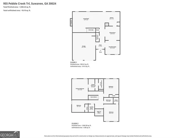 43rd image of 955 Pebble Creek Trl, Suwanee, GA 30024 | MLS# 10826160