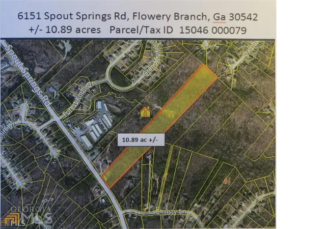 Photo 1 of Land for sale at 6151 Spout Springs, Flowery Branch, GA 30542 | MLS# 7205235 | Listing updated on 2026-08-30
