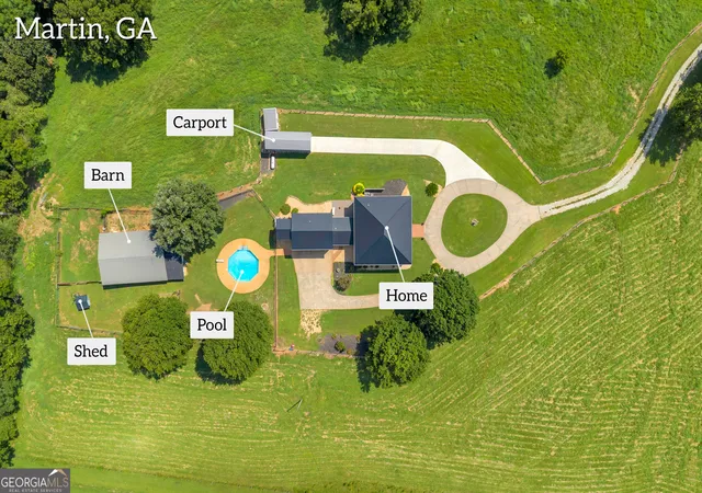 Photo 3 of Land for sale at 1040 Crenshaw Rd, Martin, GA 30557 | MLS# 10825066 | Listing updated on 2026-10-04