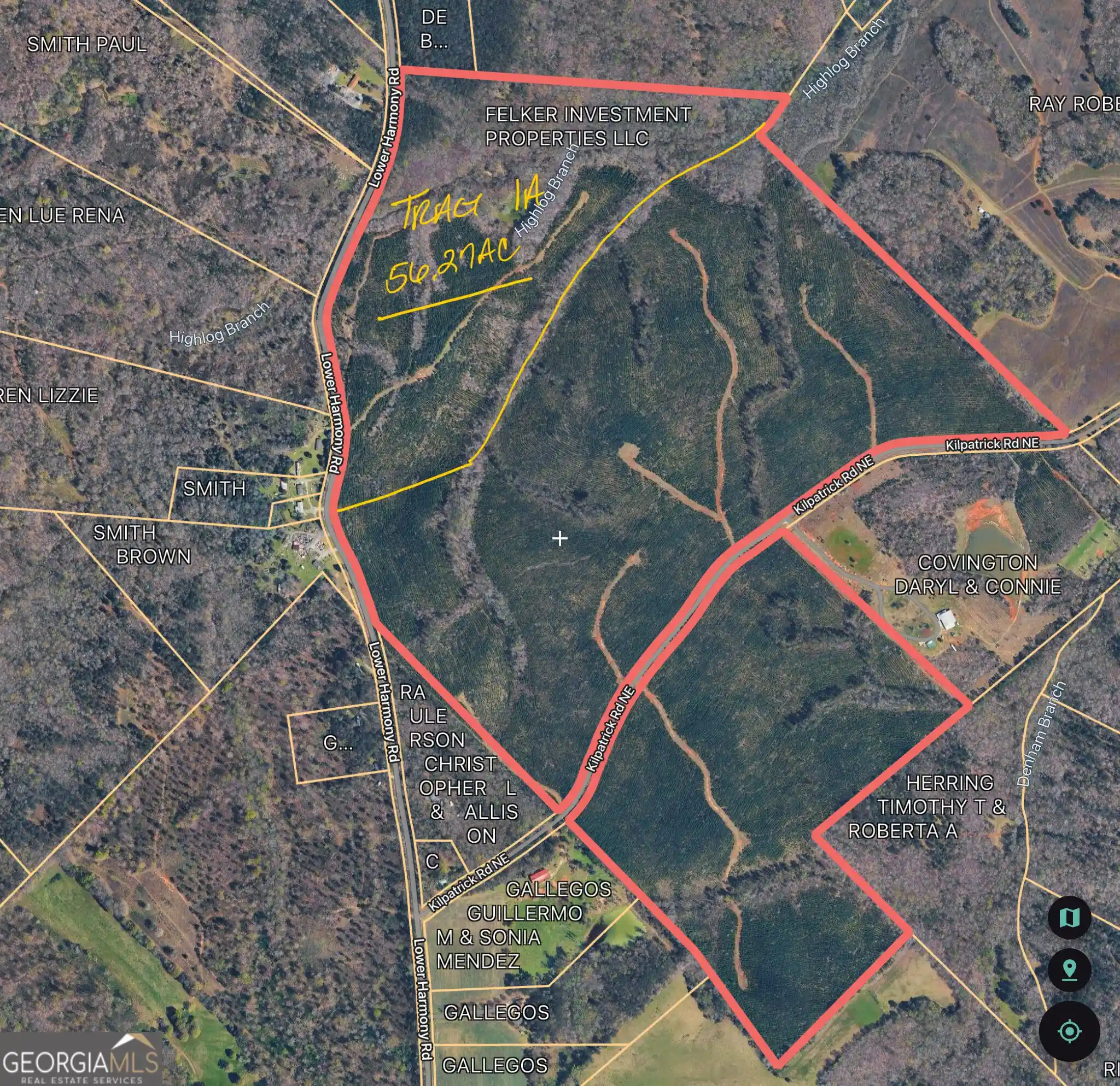 Photo 1 of Land for sale at 0 Lower Harmony Rd, Eatonton, GA 31024 | MLS# 10876965 | Listing updated on 2026-10-29
