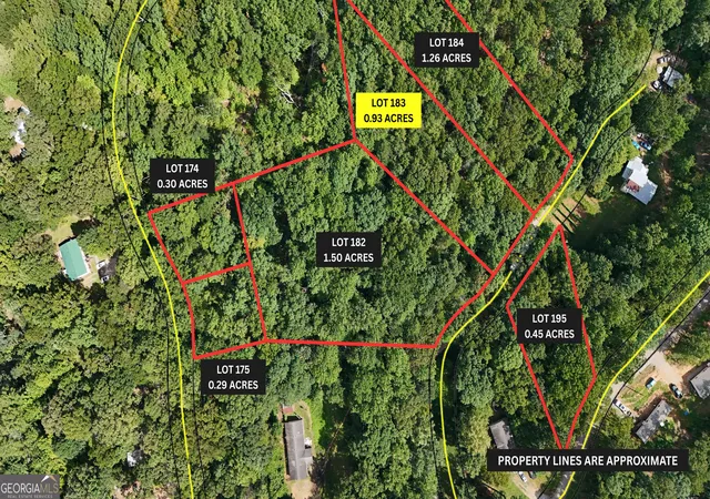 1st image of Lot 183 Hillside Dr, Clarkesville, GA 30523 | MLS# 10830116