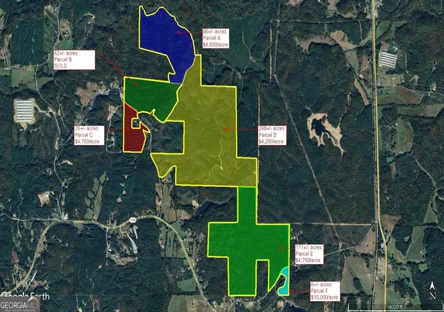 Photo 1 of Land for sale at 0 Old Oakman Road Road Ne #9628-A, Ranger, GA 30734 | MLS# 20178369 | Listing updated on 2026-09-07