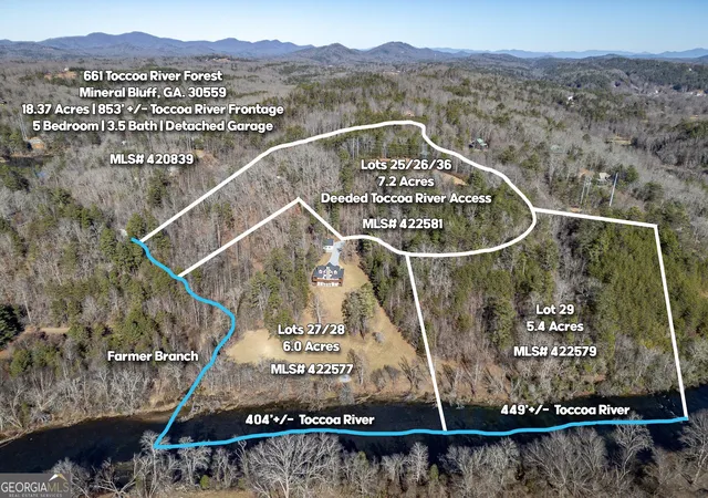 Photo 4 of Single family home for sale at 661 Toccoa River Frst, Mineral Bluff, GA 30559 | MLS# 10681353 | Listing updated on 2026-08-28