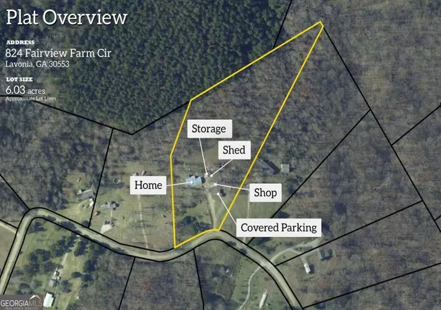 Photo 3 of Sale Pending at 824 Fairview Farm Cir, Lavonia, GA 30553 | MLS# 10827393 | Listing updated on 2026-09-30