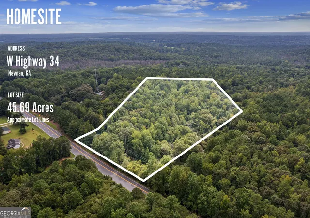 Photo 1 of Land for sale at 0 W Highway 34, Newnan, GA 30263 | MLS# 10379383 | Listing updated on 2026-09-16