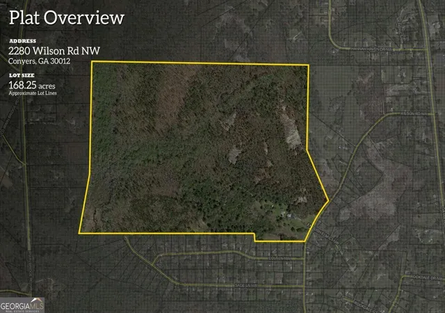 Photo 3 of Land for sale at 2280 Wilson Rd Nw, Conyers, GA 30012 | MLS# 10639355 | Listing updated on 2025-11-21
